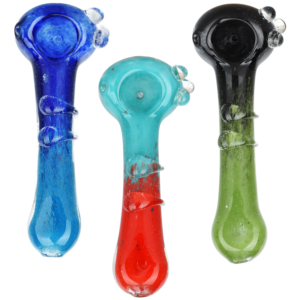 Unifying Theory Micro-Frit Spoon Pipe - 5.25" / Colors Vary