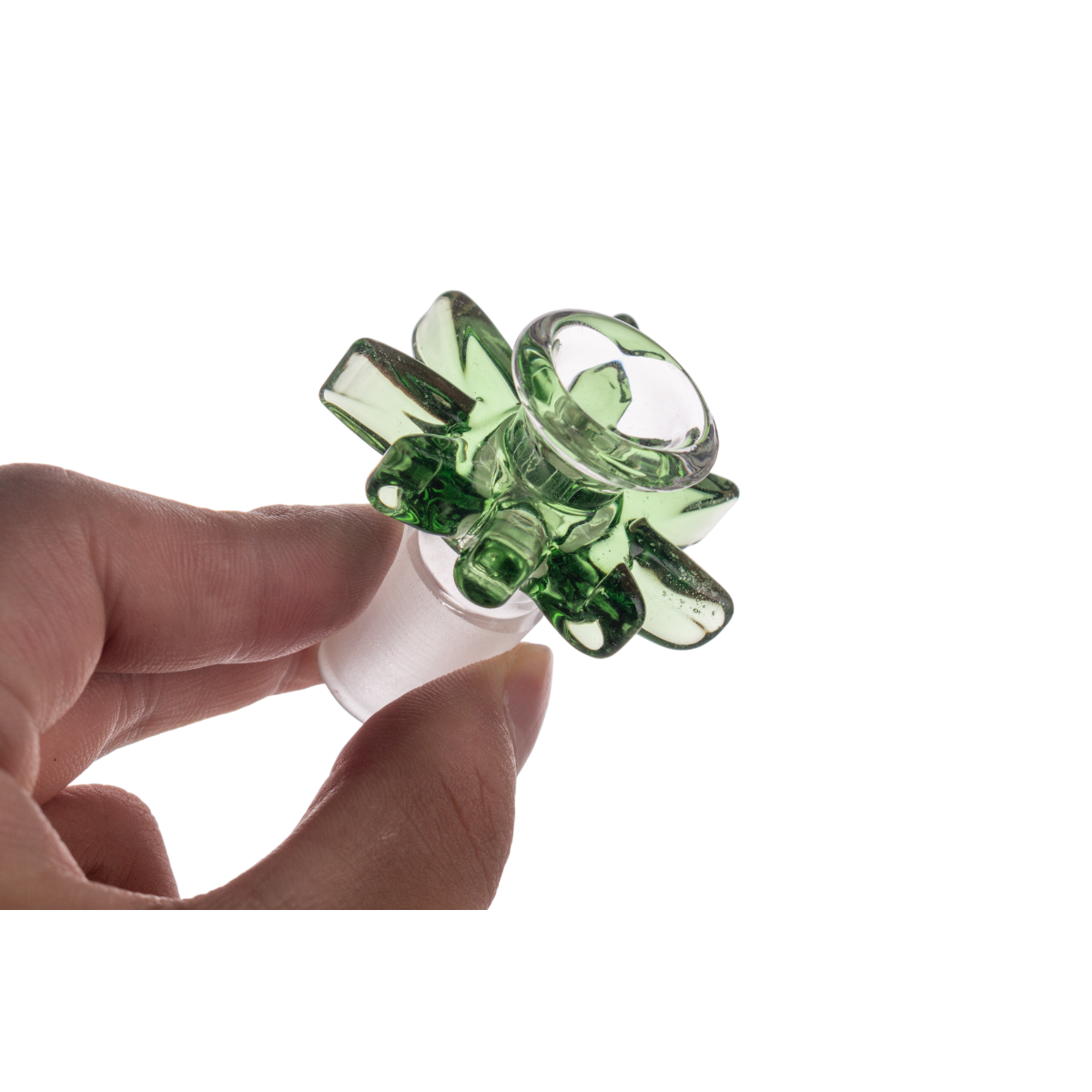 Heady Hemp Leaf Male Joint 14mm & 18mm Bowl