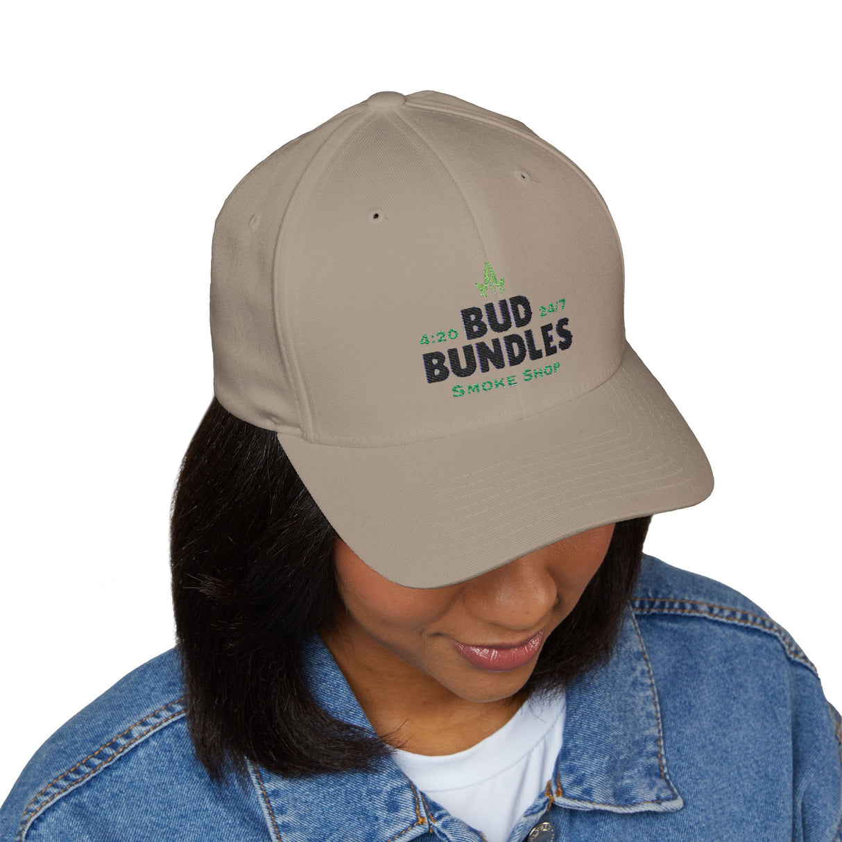 Bud Bundles Flex-Fit Hat, Smoke Shop Exclusive
