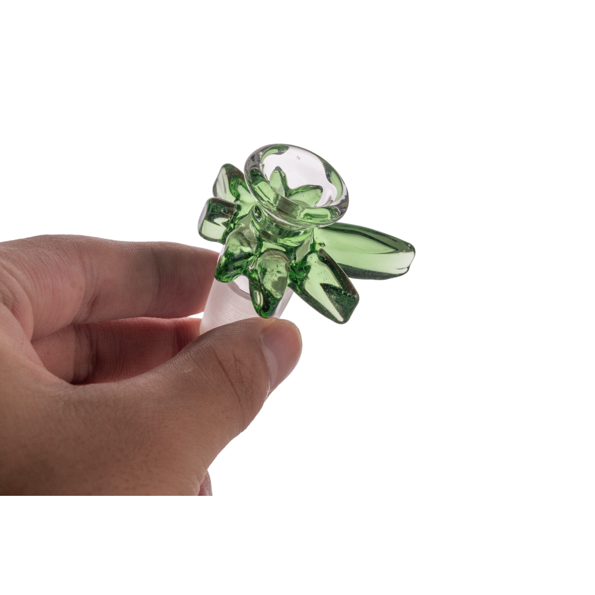 Heady Hemp Leaf Male Joint 14mm & 18mm Bowl