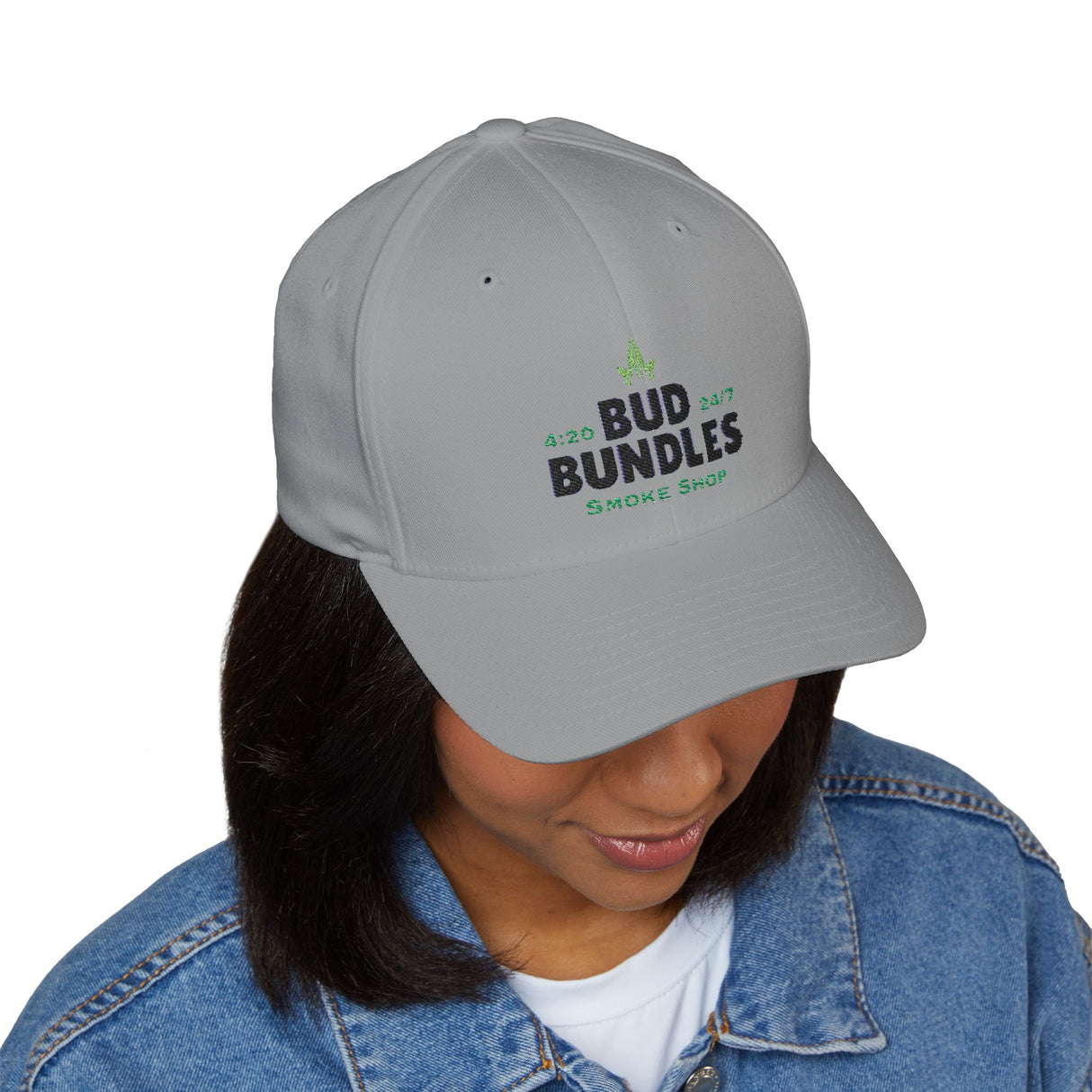 Bud Bundles Flex-Fit Hat, Smoke Shop Exclusive