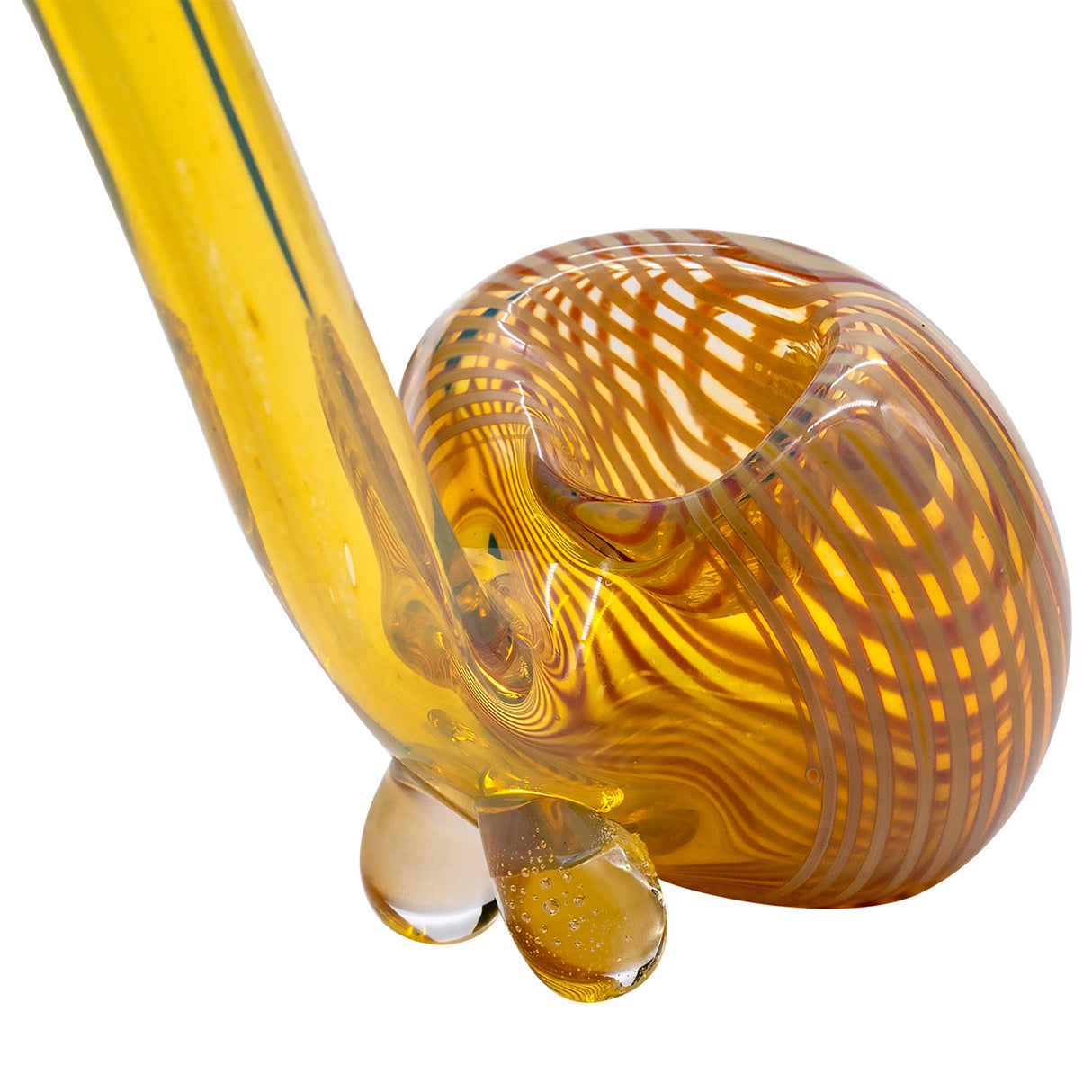 LA Pipes "Flaco" Skinny Glass Sherlock Pipe