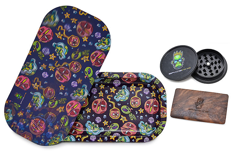 Space King 3D Holographic Slim Tray Kit - 5 Designs
