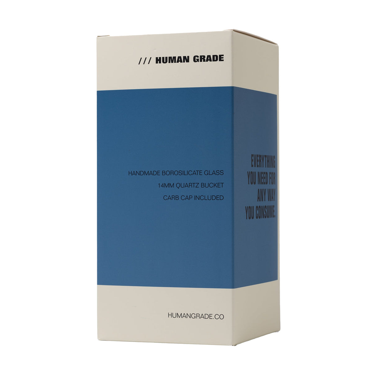 Human Grade 8.5" Swiss Incycler Glass Rig Recycler Water Pipe