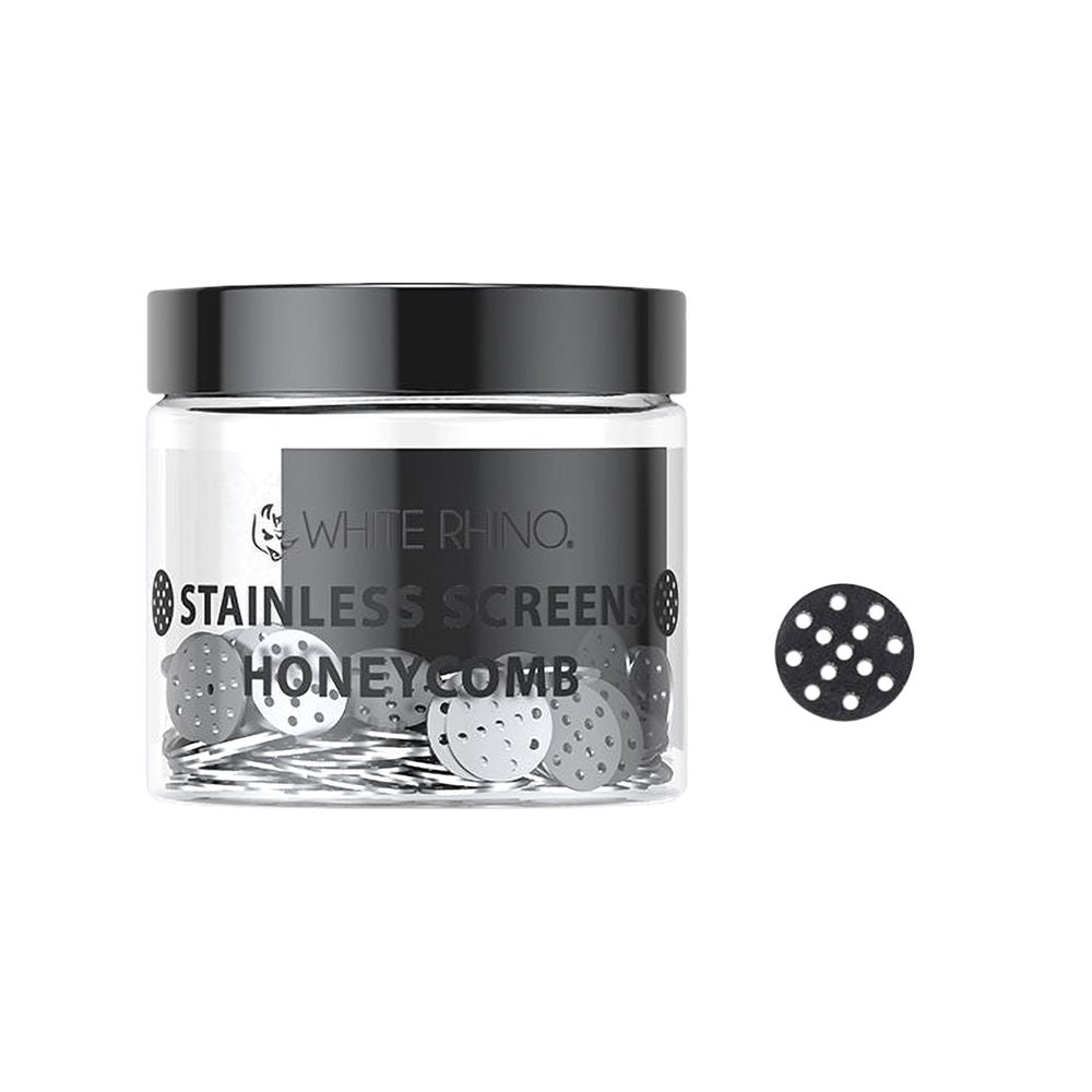 White Rhino Stainless Screen - Honeycomb 200ct