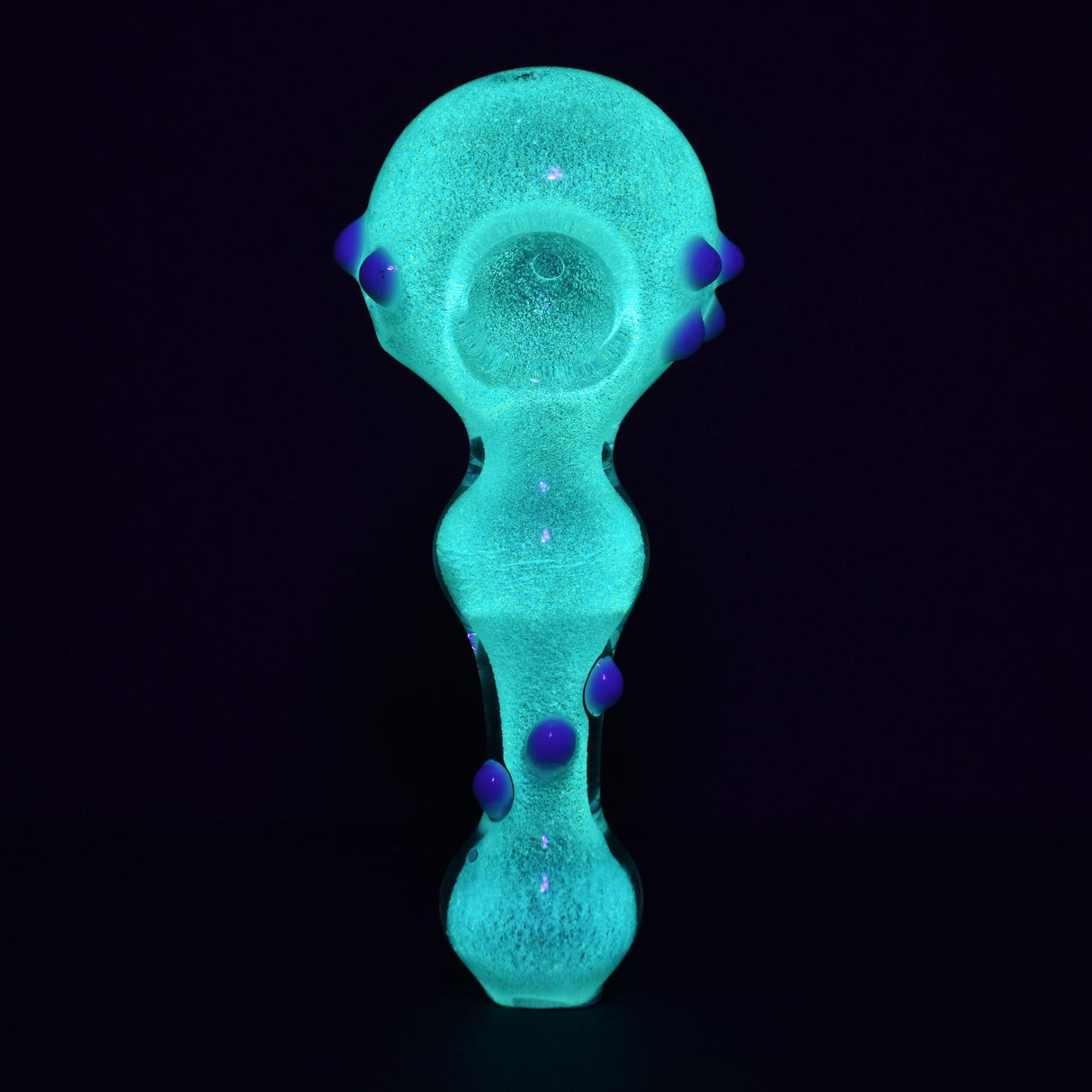 Inner Illumination Glow In The Dark Spoon Pipe - 4.5" / Colors Vary