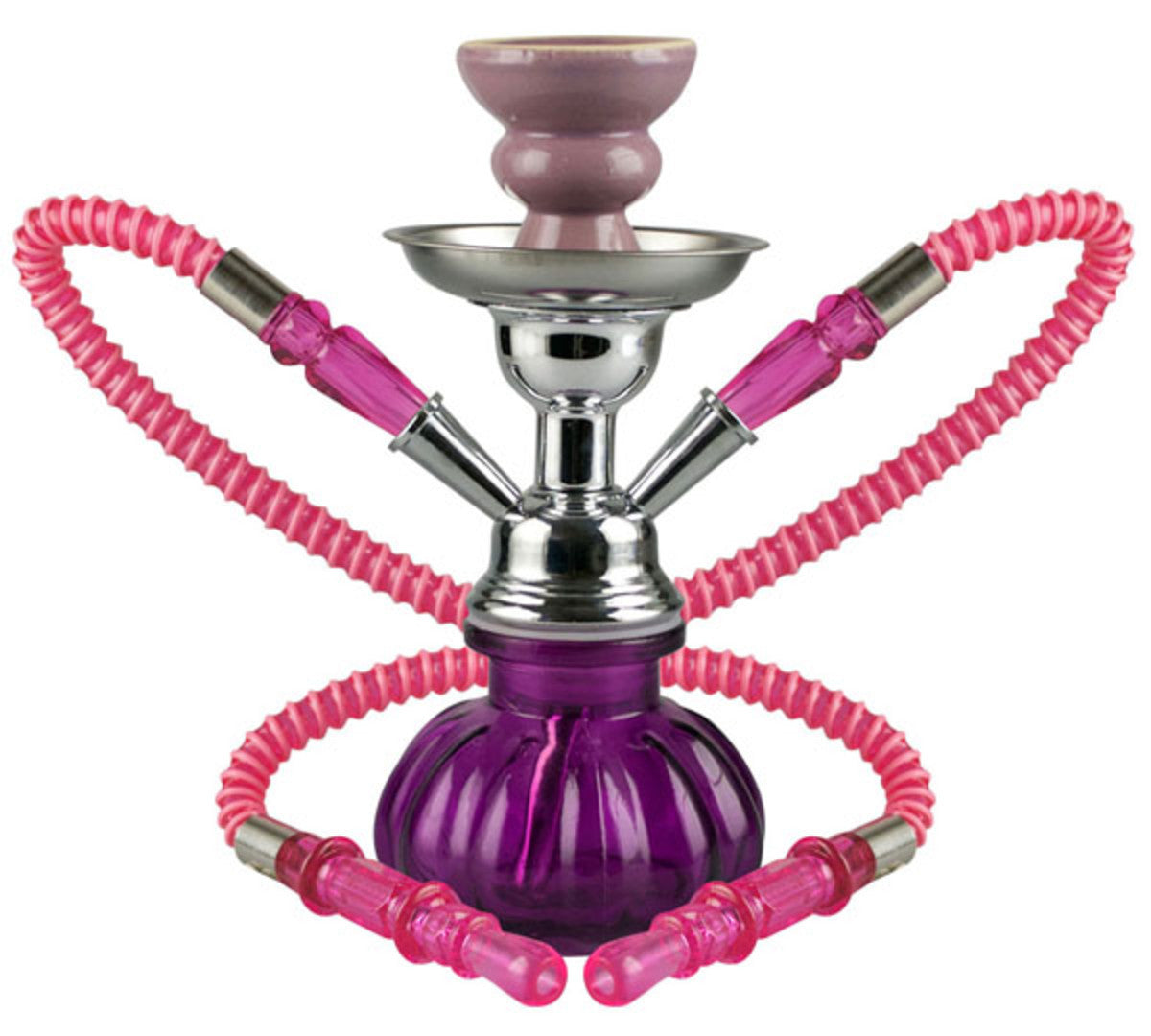 10" Pumpkin 2-Hose Premium Hookah