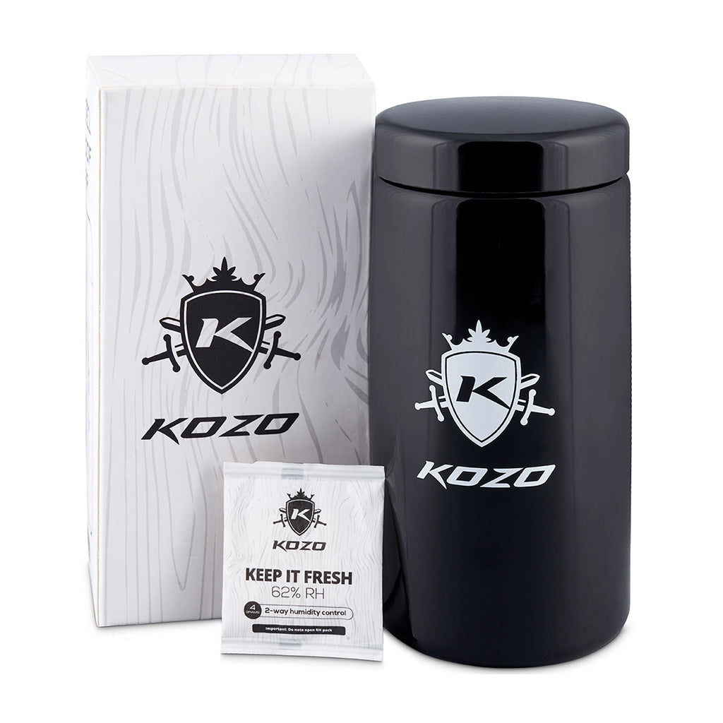 Kozo Grinders Glass Jars