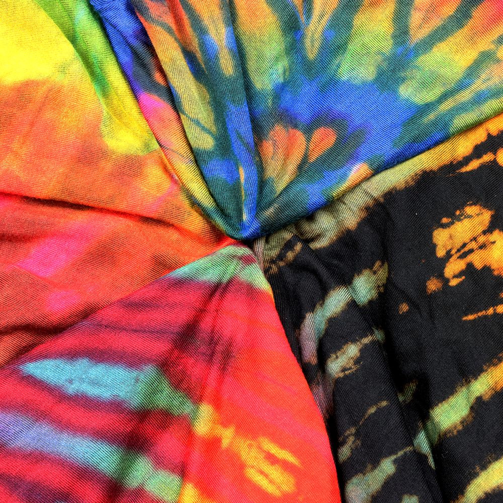 Tie Dye Tank Top Mini Dress - One Size / 25"