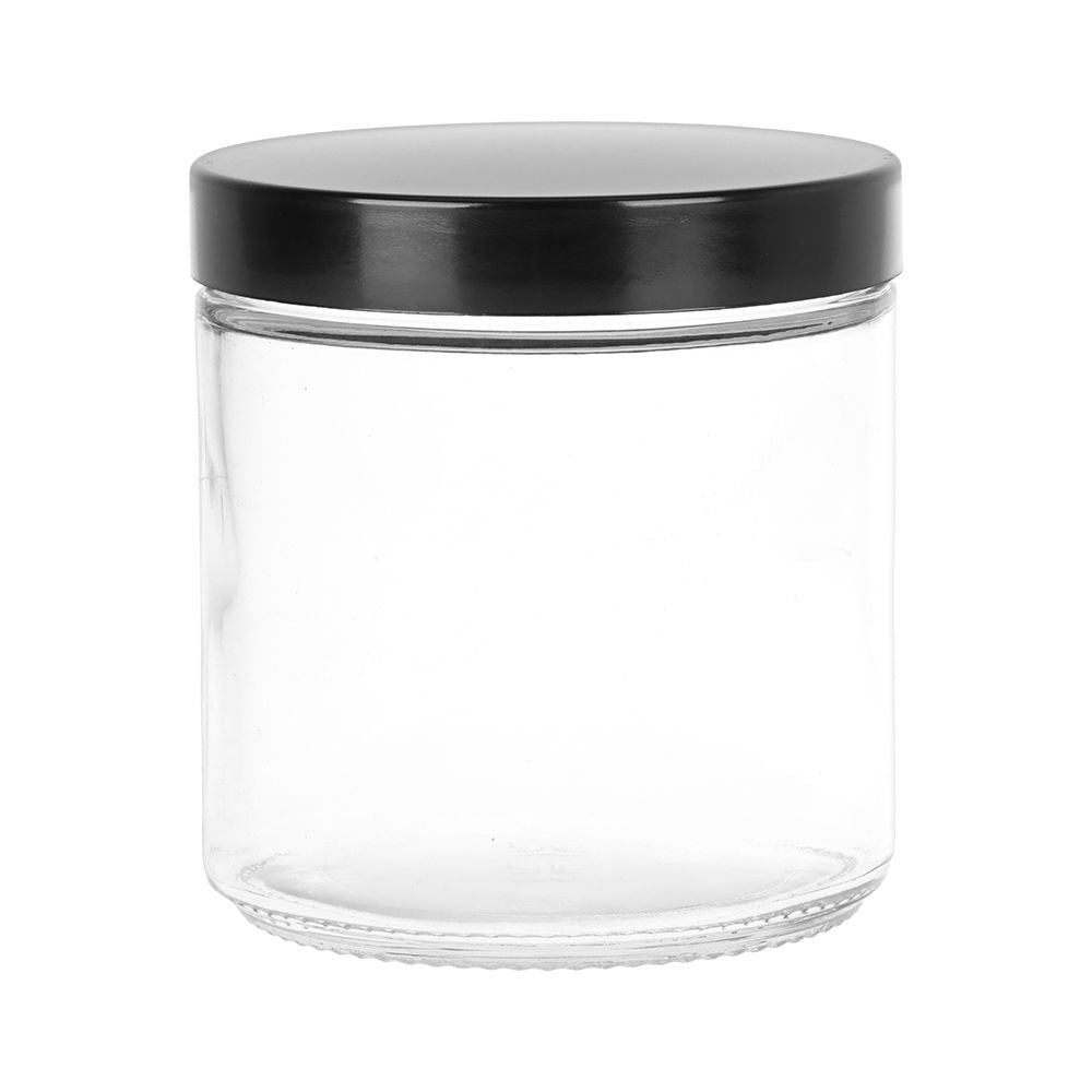 Clear Screw-Top Jar - 3.75" x 3.5"/ X-Large