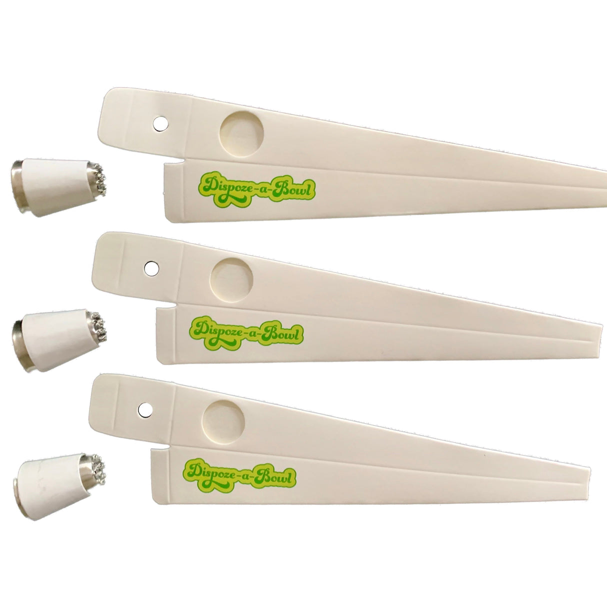 Dispoze-a-Bowl Smoking Pipes - Lightweight, Travel Friendly