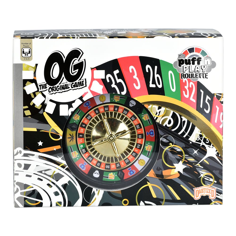 Dabtized Puff'N'Play Roulette Game Dab Rig | 8.75" | 14mm F