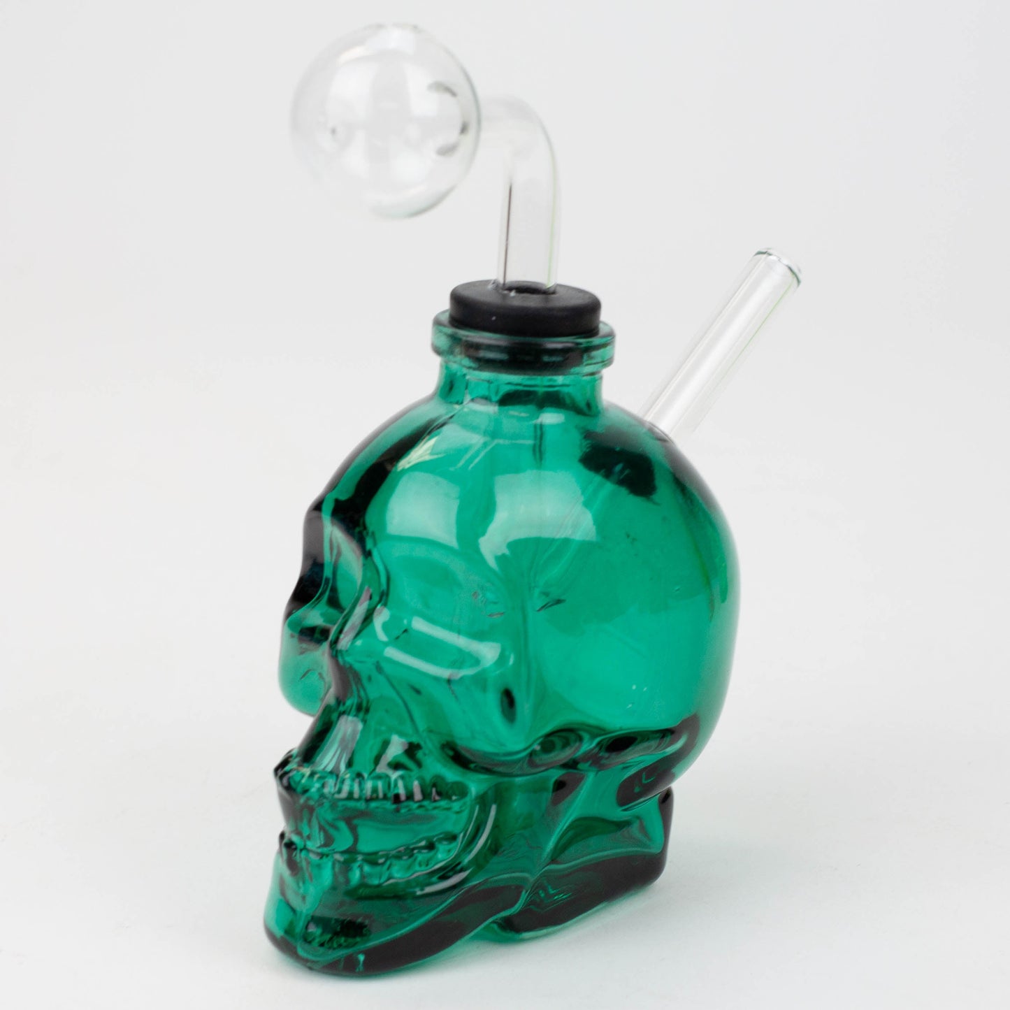 Soft Glass Skull oil bong
