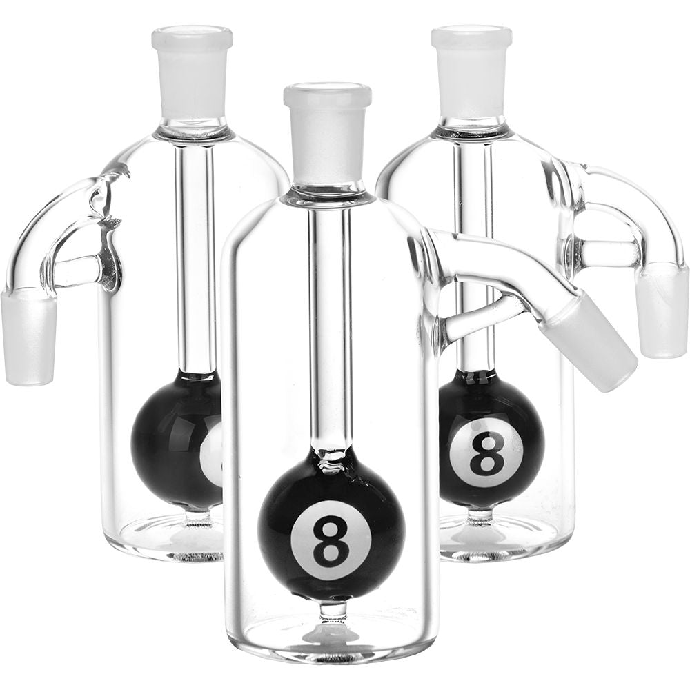 Glass 8-Ball Ash Catcher | 5.25" | 14mm