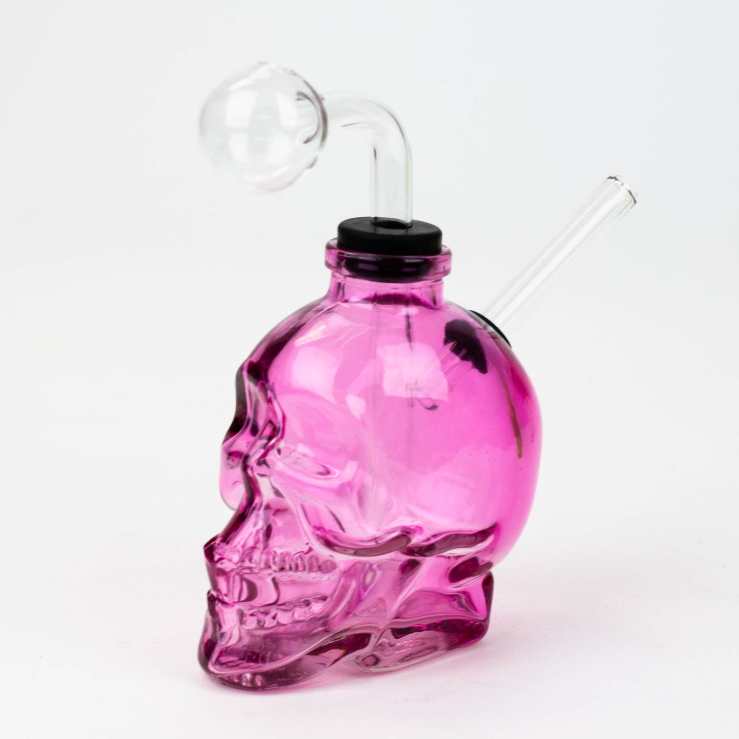 Soft Glass Skull oil bong