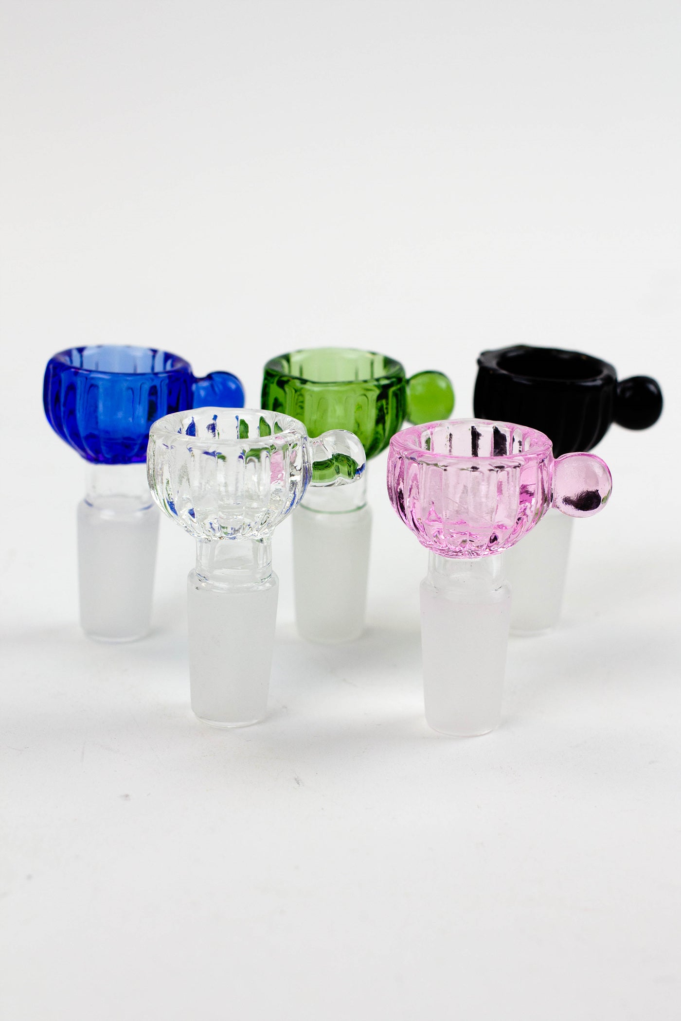 Color glass bowl for 14 mm Joint