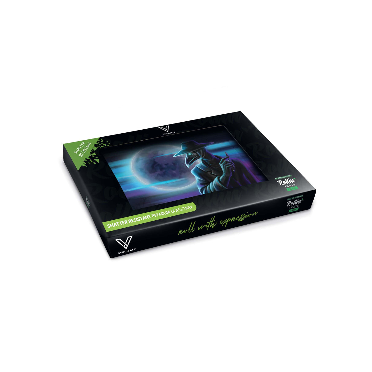 Dark Traveler Glass Rollin' Tray