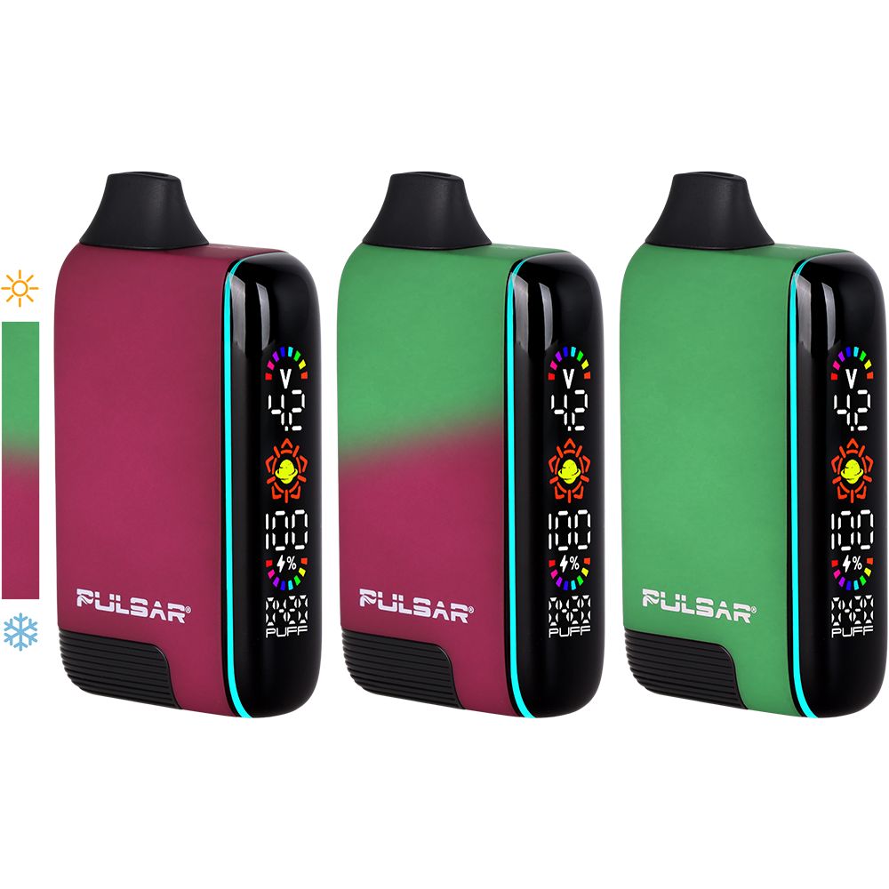 Pulsar 510 DL 5.0 Precision Voltage Control LCD Screen Vape Bar | Thermo Series | 1000mAh