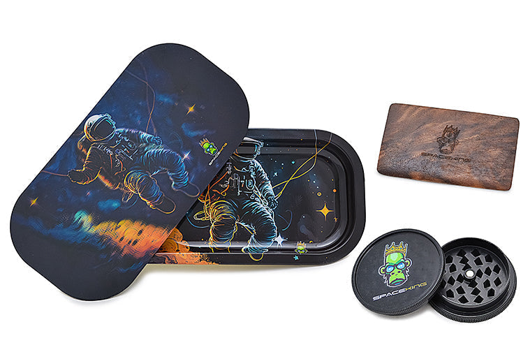 Space King 3D Holographic Slim Tray Kit - 5 Designs