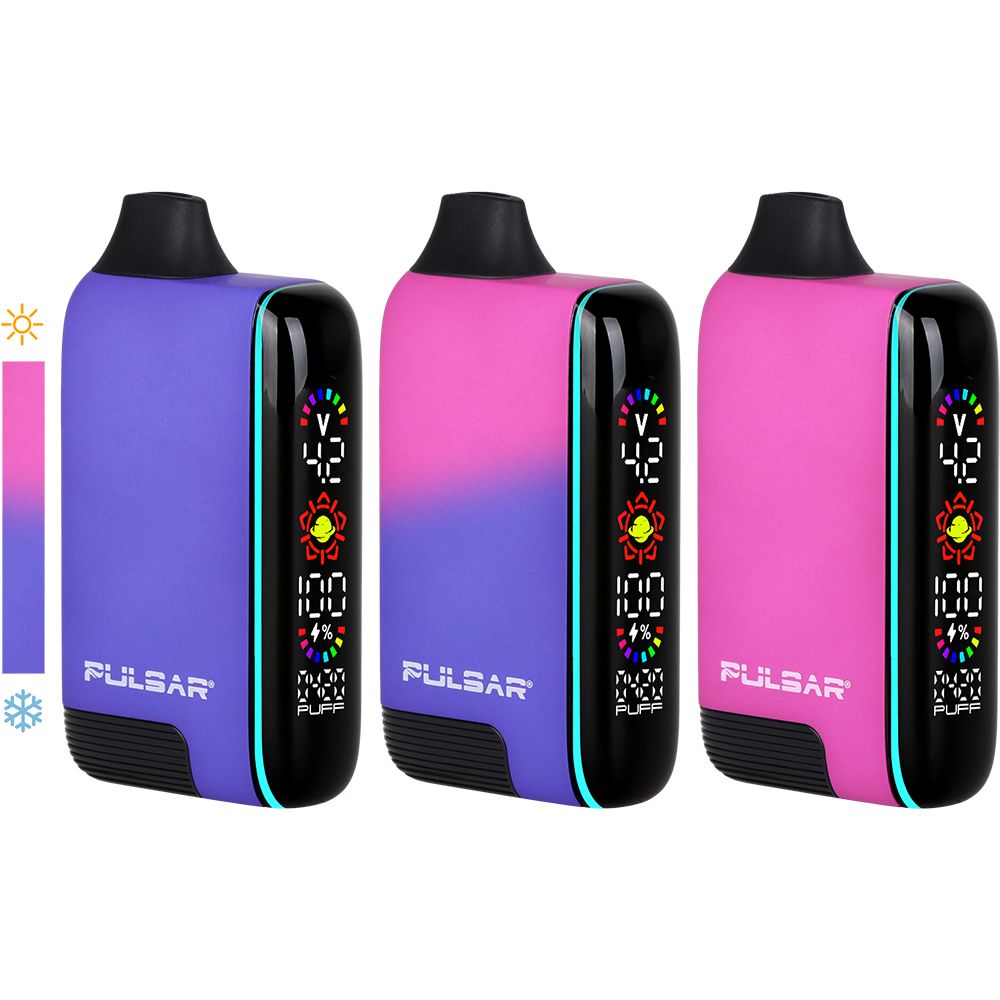 Pulsar 510 DL 5.0 Precision Voltage Control LCD Screen Vape Bar | Thermo Series | 1000mAh