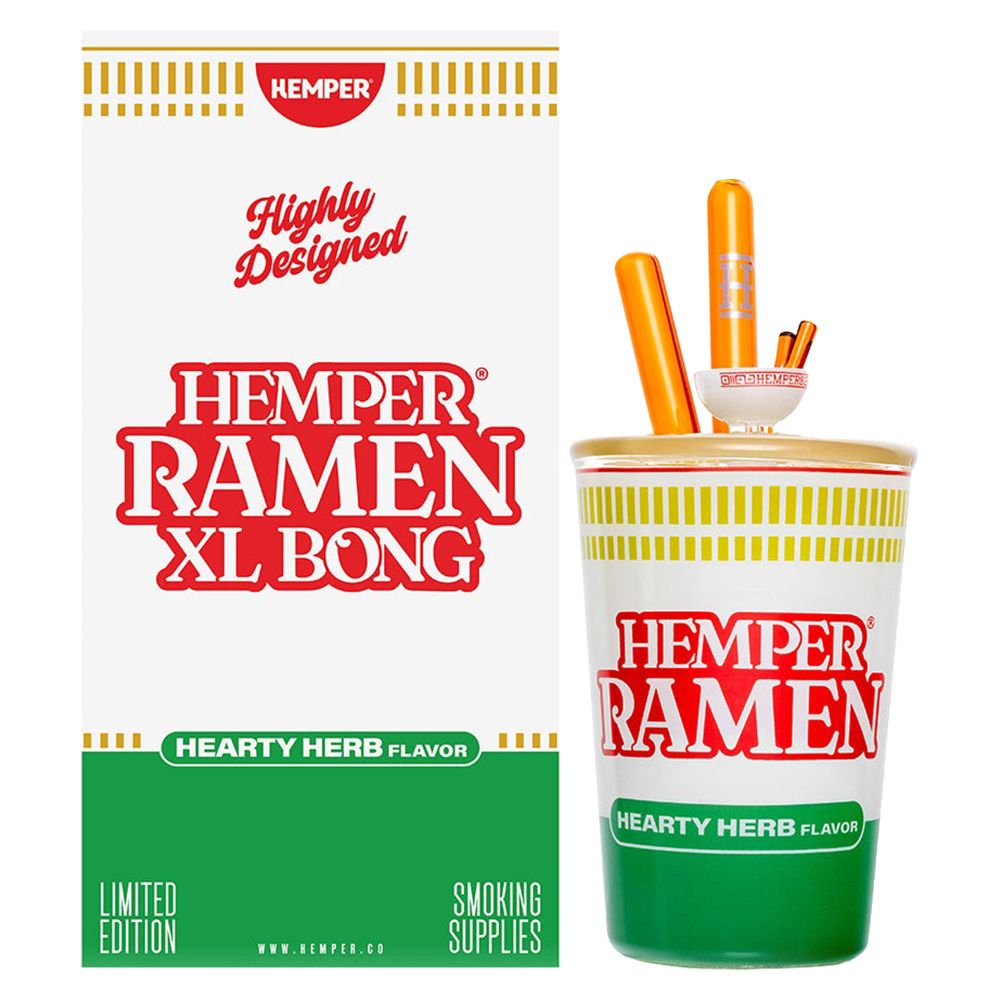 Hemper Ramen Glass Water Pipe | 14mm F