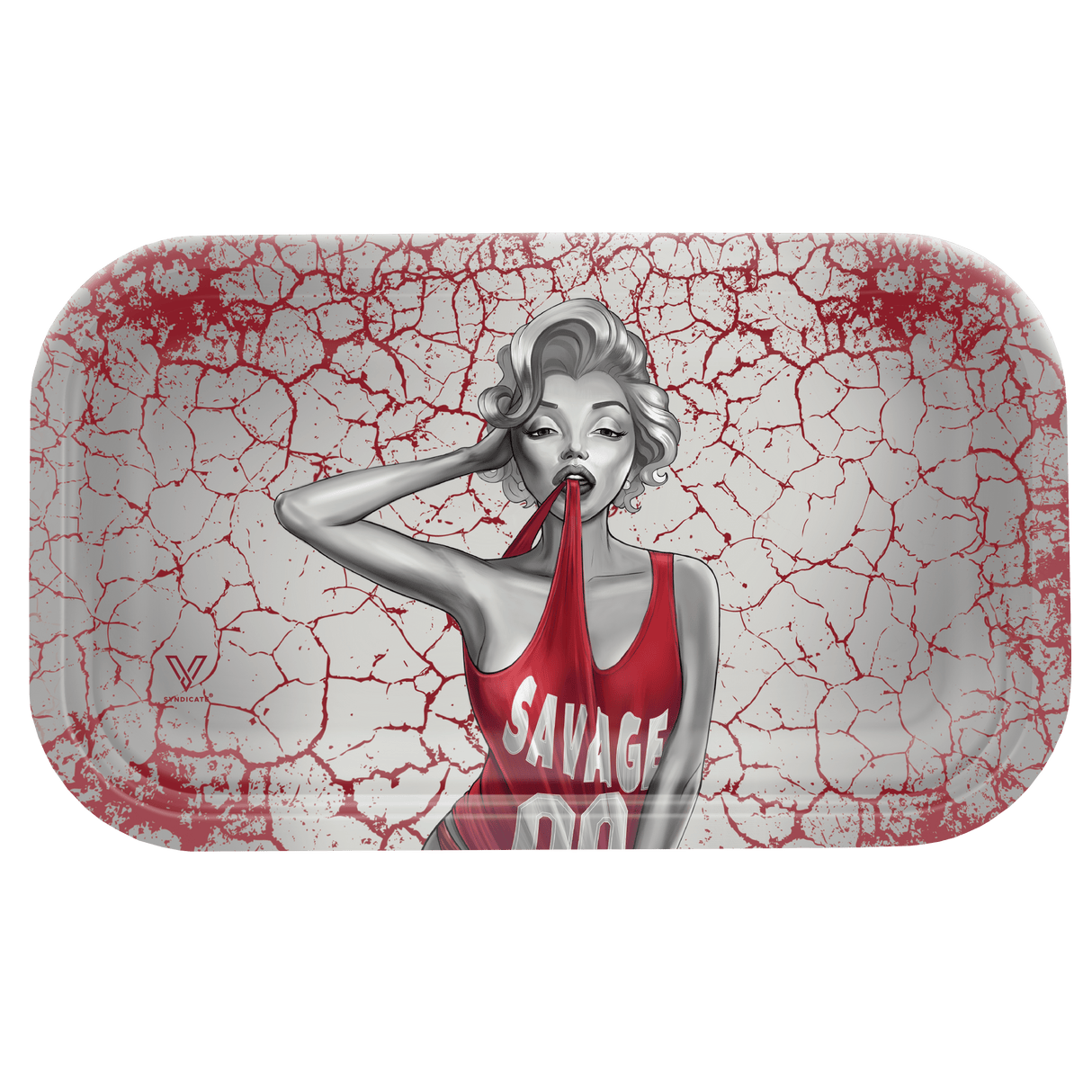 Dank Diva Metal Rollin' Tray