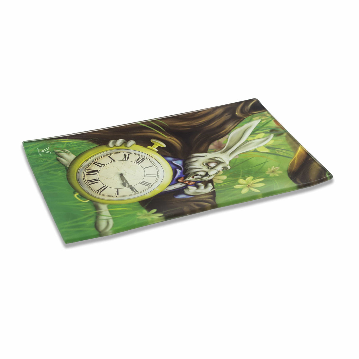 White Rabbit Glass Tray