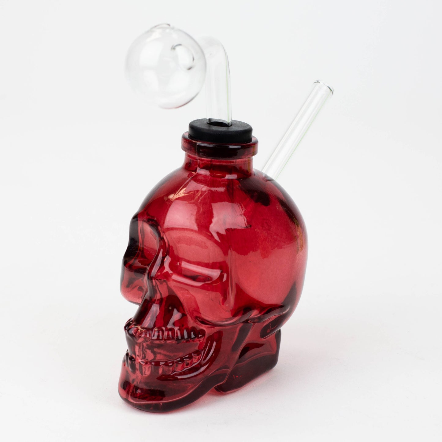Soft Glass Skull oil bong