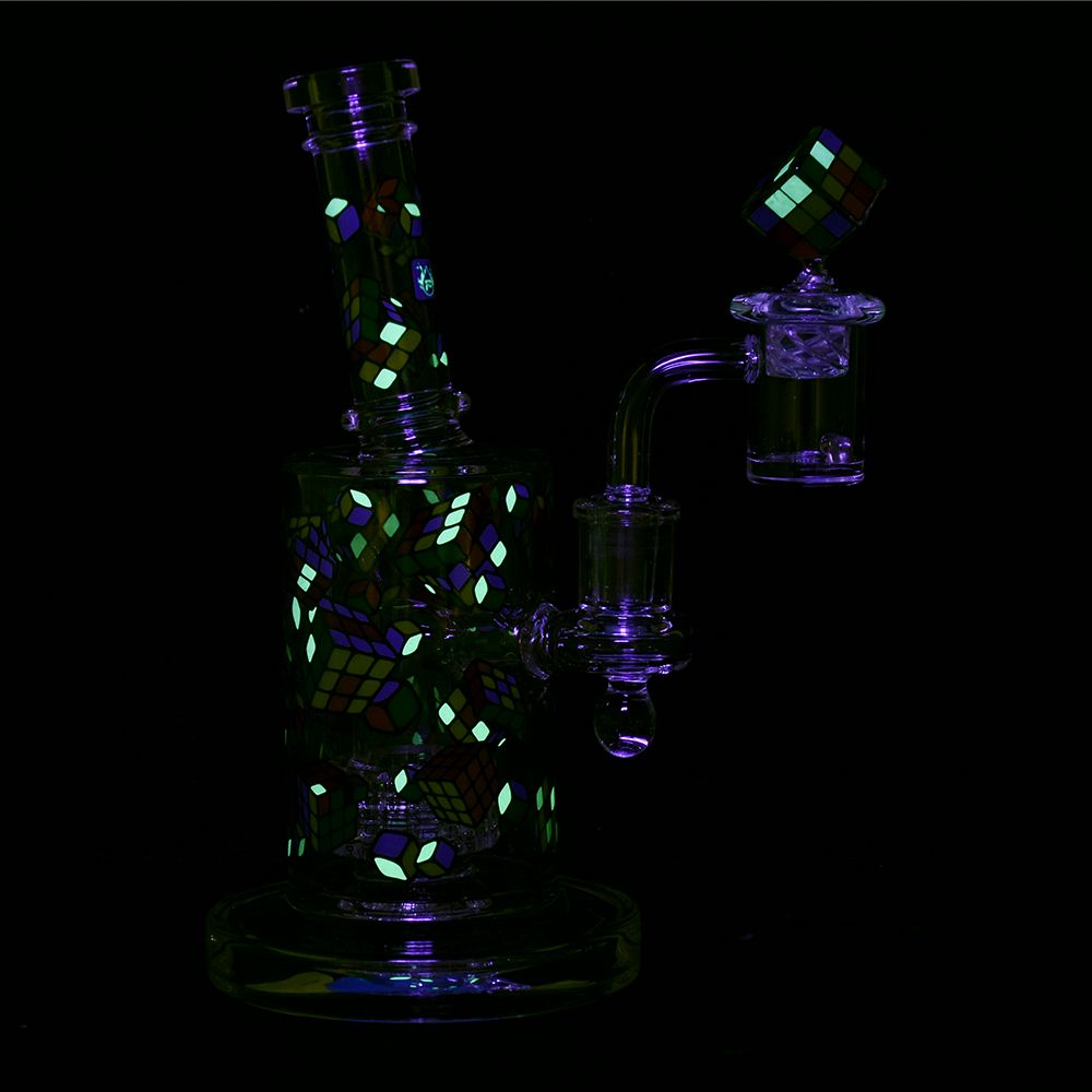 Pulsar Greatest Hits Series Glow Dab Rig Kit / 8" / 14mm F