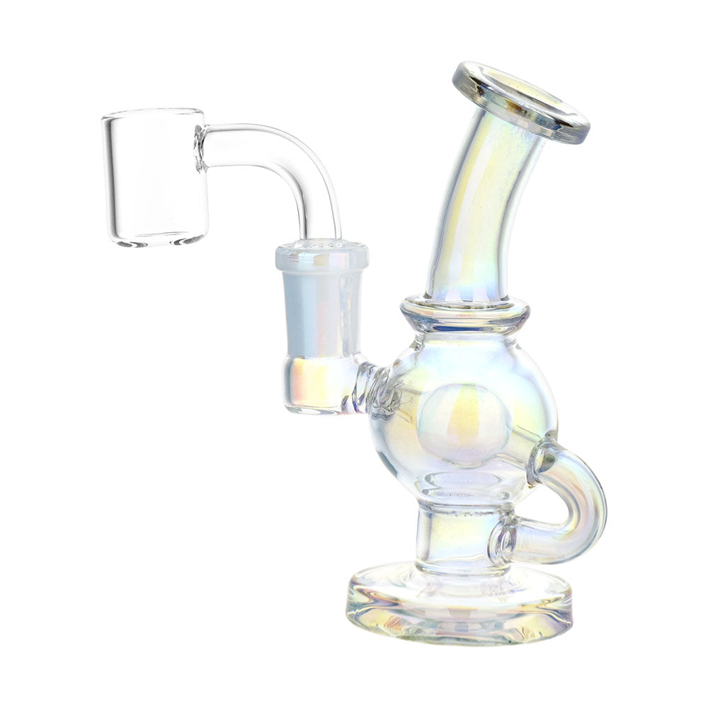 Visible Spectrum Electroplated Glass Ball Rig - 4.75" / 14mm F / Colors Vary
