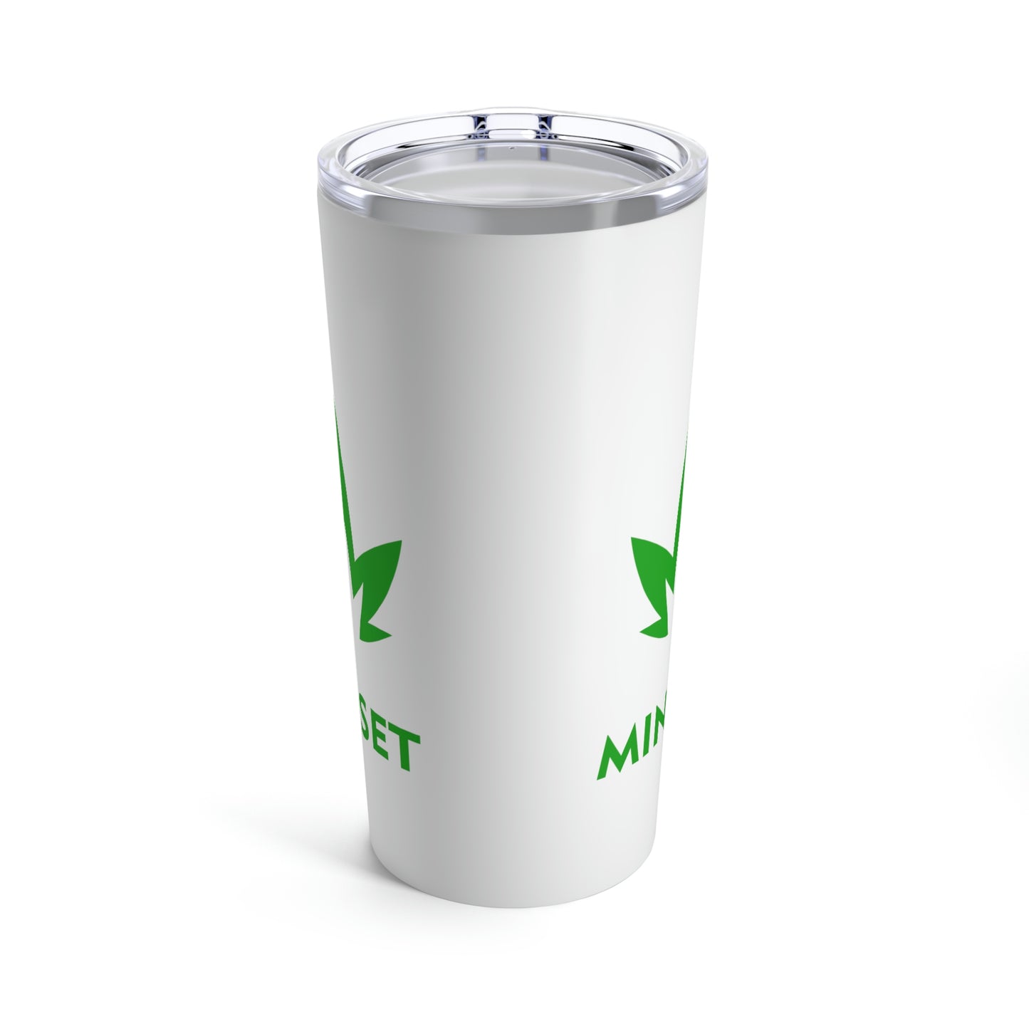 MM Tumbler 20oz, Green Leaf Logo