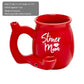 Stoner Mom Mug - Red with White Logo
