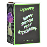 Hemper Trippy Shroom Glass Attachment for Puffco Peak & Peak Pro - 5.75