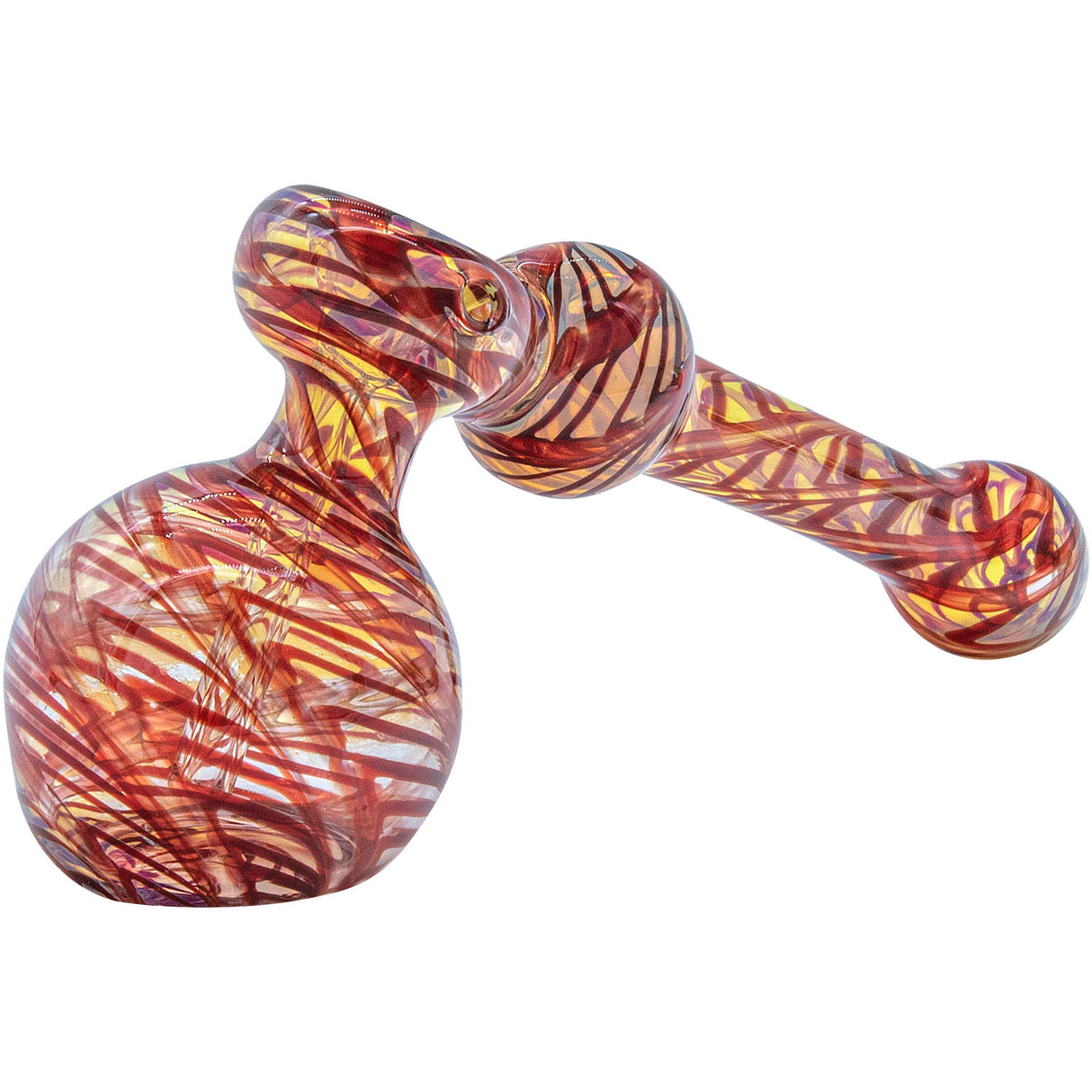 LA Pipes "Full Rake" Fumed Hammer Bubbler Pipe (Various Colors)