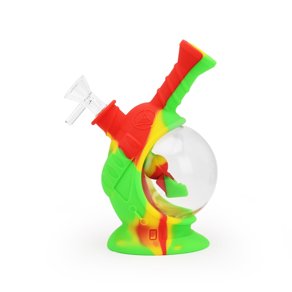 Ritual - 7.5'' Silicone Astro Bubbler - Rasta