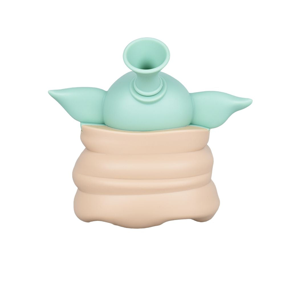 Baby Yoda Silicone Water Pipe - 4.5" 3ct