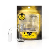 HONEYSUCKLE BEVEL QUARTZ BANGER - 90° DEGREE | YL