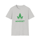 Mindset Soft Style T-Shirt, Green Leaf Logo