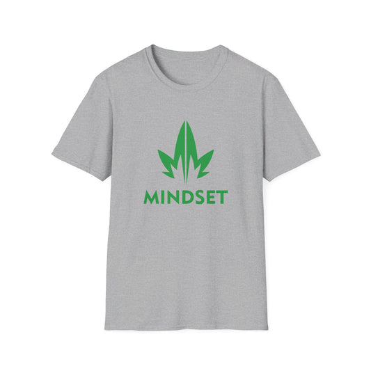 MM Unisex Softstyle T-Shirt, Green Leaf Logo