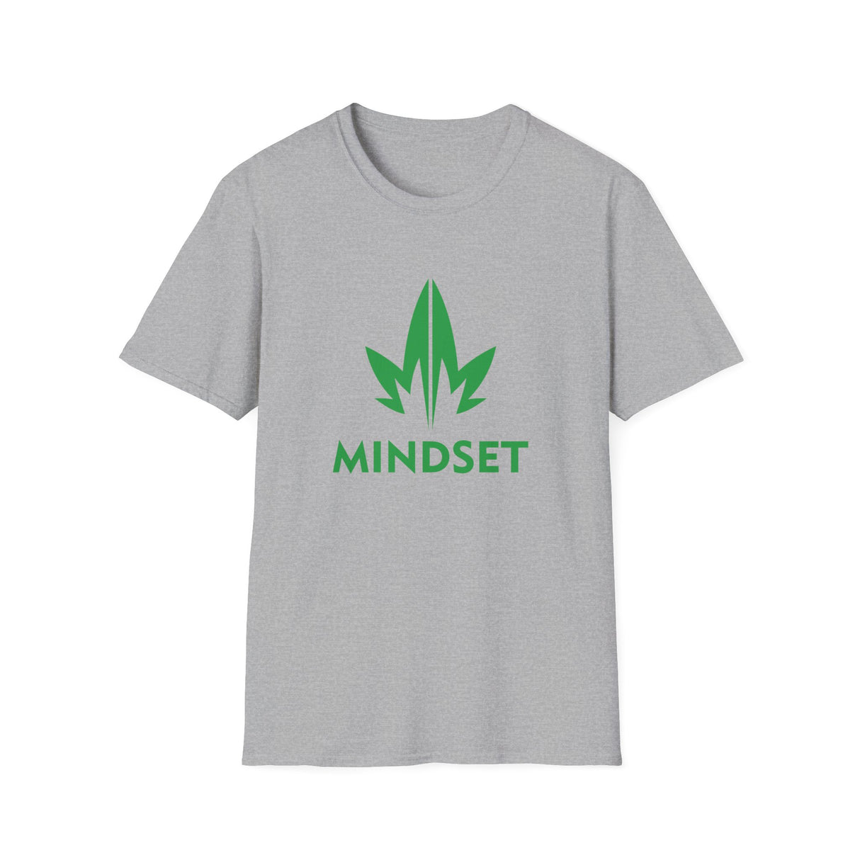 MM Unisex Softstyle T-Shirt, Green Leaf Logo