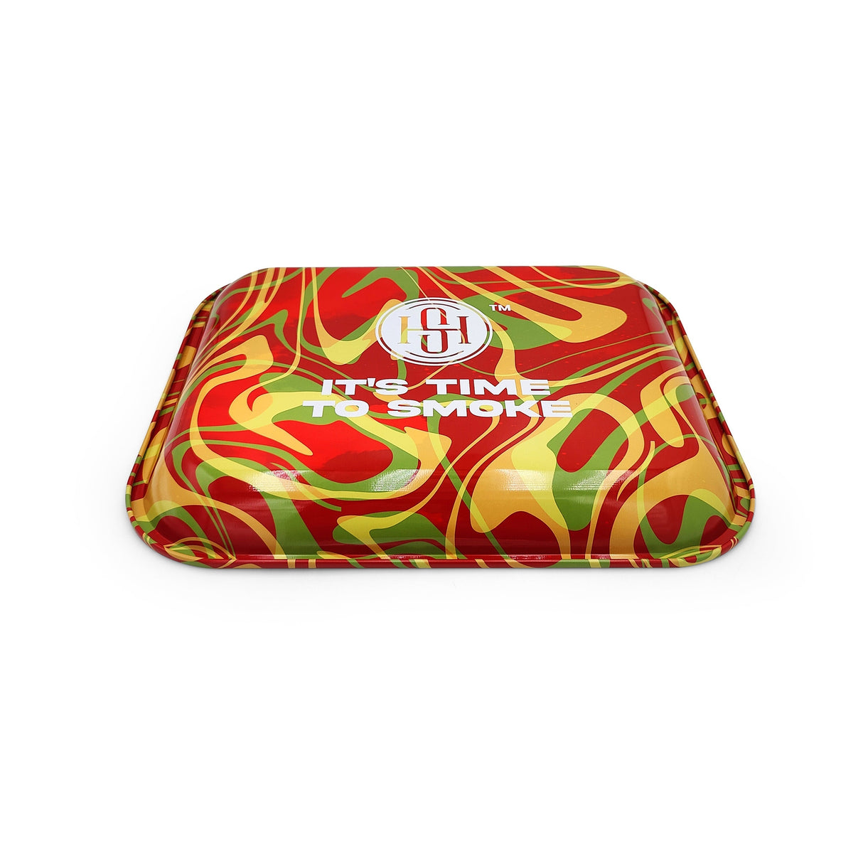 High Society | Large Rolling Tray - Rasta