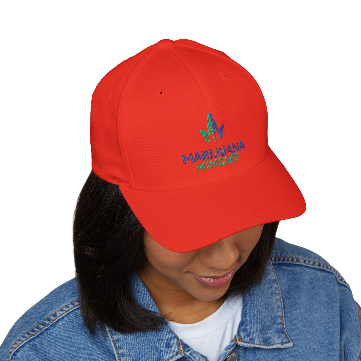 Marijuana Mindset Cap - w/Leaf Logo