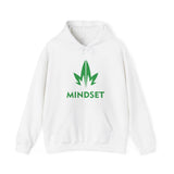 MM Unisex Heavy Blend™ Hooded Sweatshirt, Green Leaf Logo