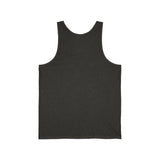 MM Unisex Jersey Tank, Green Leaf Logo