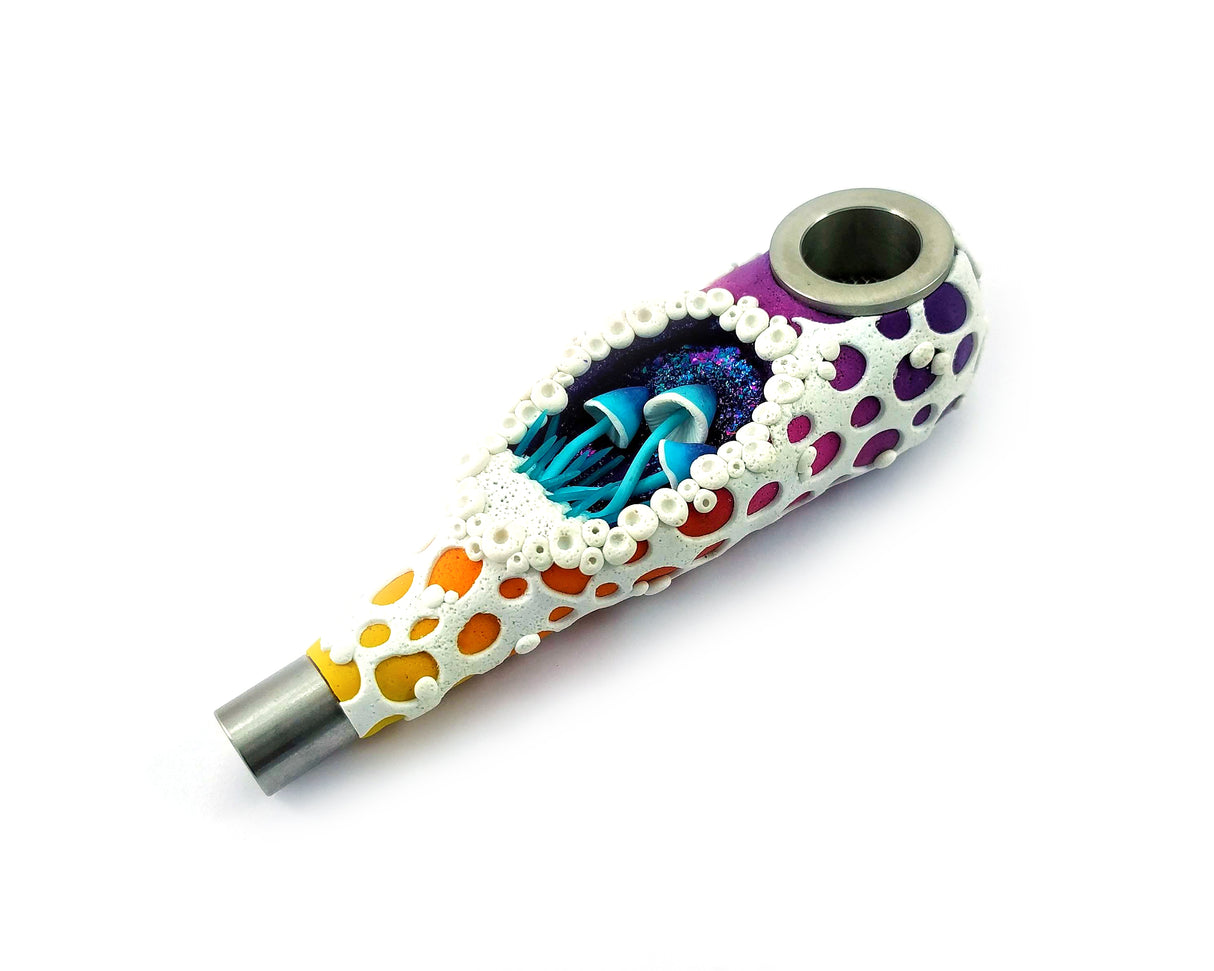 Gadzyl Mushroom Smoking pipe Orange (DHL express shipping included)