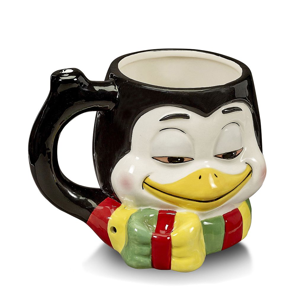 Stoned Penguin Pipe Mug