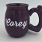Sip Puff Pass mug - Purple with white letters