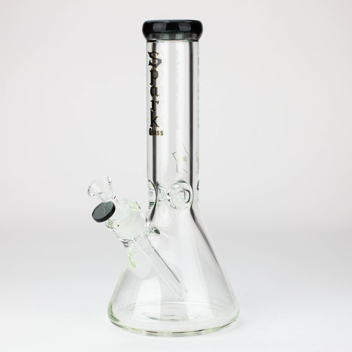 12" SPARK 9 mm glass beaker water bong [GB223]