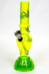 7" acrylic water pipe with grinder