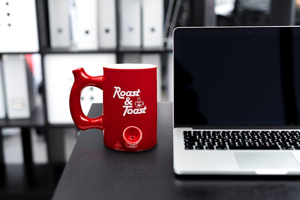 Red Premium Roast & Toast Mug